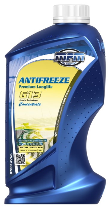 Охолоджувальна рідина MPM G13, концентрат, рожевий, 1 л (MPM 87001AVAG)